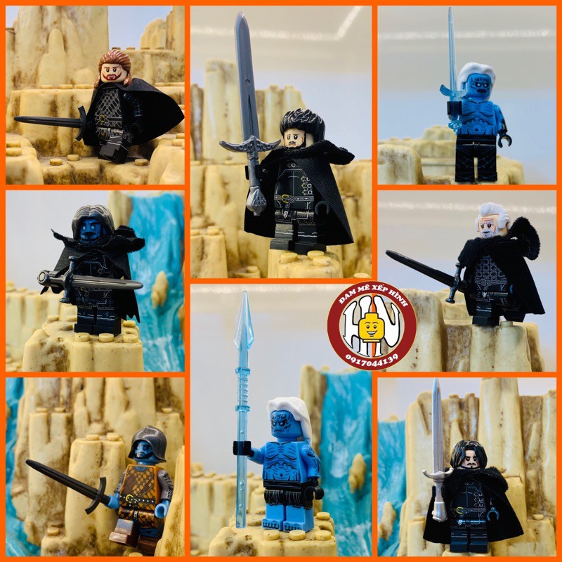 Đồ chơi minifigures - Game of Thrones ( Trò chơi vương quyền ) - Trung Cổ ...