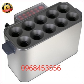Máy làm trứng cuộn xúc xích 10 ống