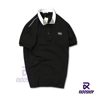 Áo thun polo rẻ, áo phông nam có cổ giá rẻ, áo xẻ tà nam cộc tay RIOOSHOP