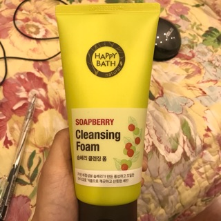 sữa rửa mặt happy bath cleansing foam Hàn