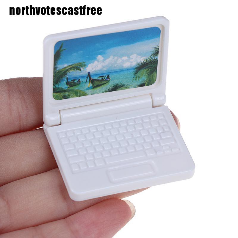 Mô Hình Máy Tính Mini Trang Trí Nhà Búp Bê