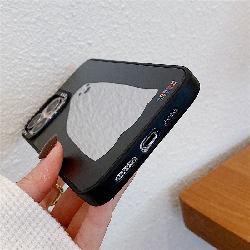 Ốp Điện Thoại Chống Rơi Có Gương Cho iphone 15 pro max 14 plus 13 mini 12 promax 11 xr x xs max 7g 7 plus se2020