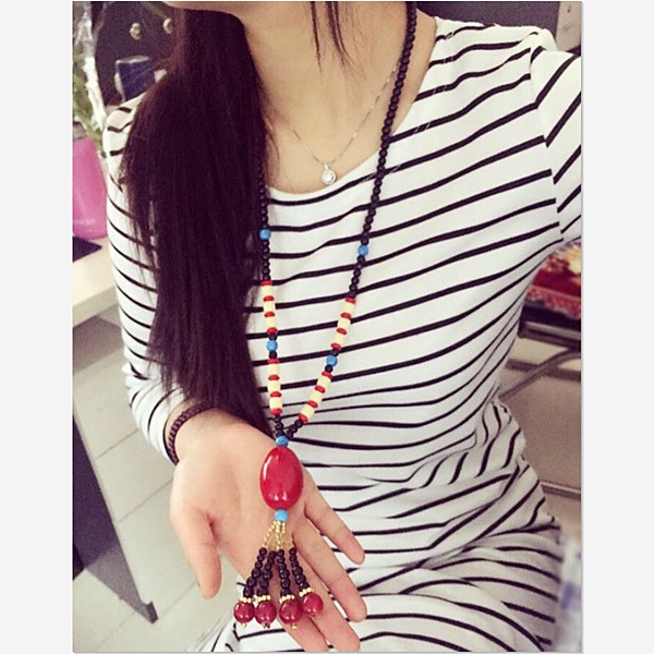 Vòng cổ dài phong cách Hàn Quốc thời trang thu đông retro mới cho nữ