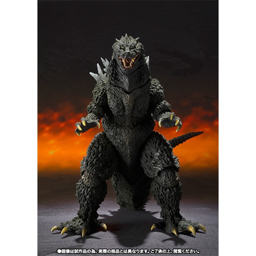 MÔ HÌNH QUÁI VẬT GODZILLA SHM GODZILLA 2000 MILLENNIUM SPECIAL COLOR VER 2ND