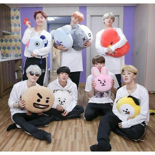 Gấu bông BT21 42cm