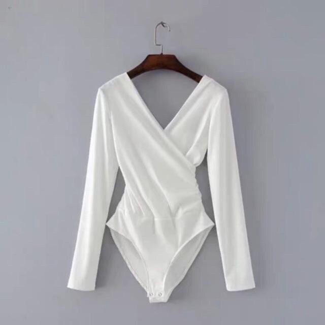 Áo ZARA thun vạt chéo (ảnh thật) nhiều màu chất đẹp AT10VCG4N9
