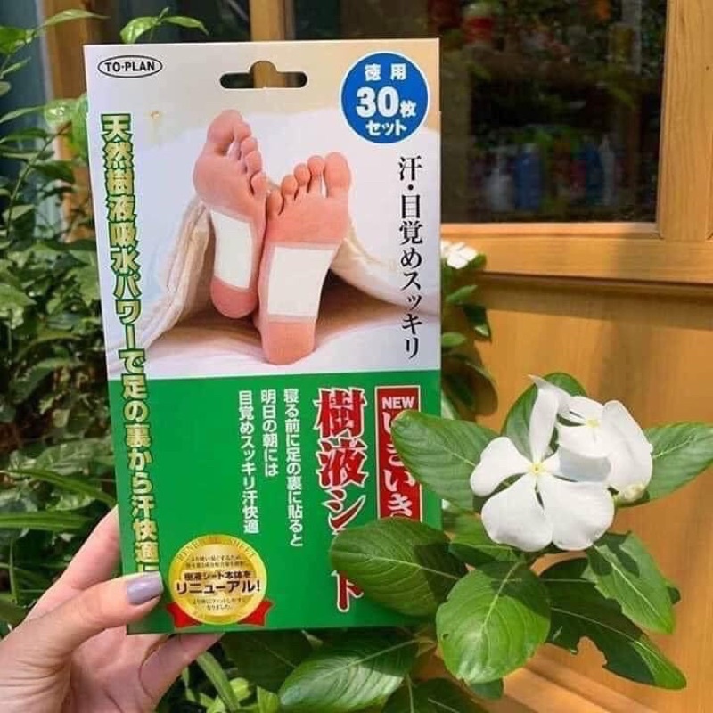 MIẾNG DÁN THẢI ĐỘC CHÂN KENKO 30 MIẾNG NHẬT BẢN
