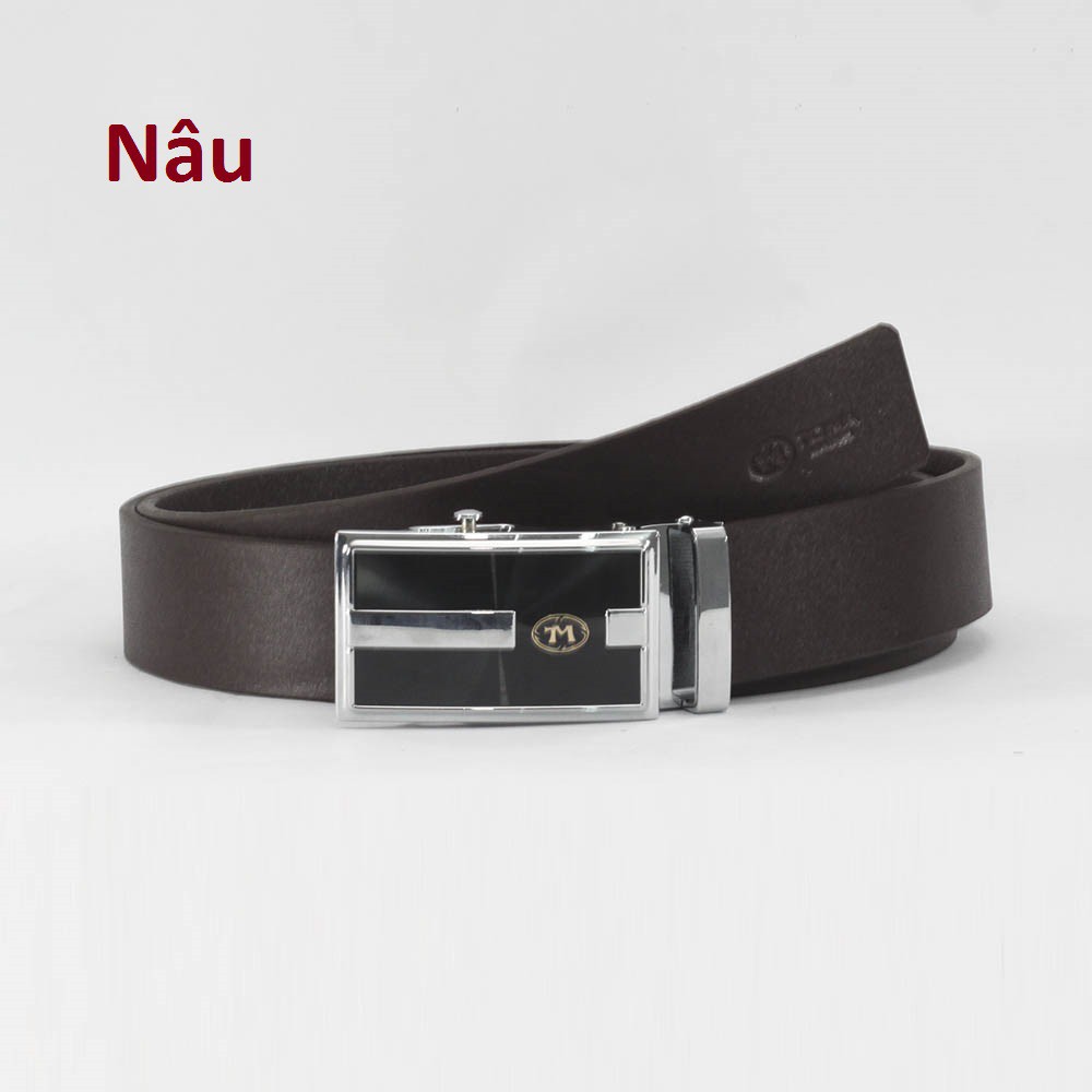 Dây thắt lưng nam Toma Việt Nam DL2A6DI632 - da bò - mặt khoá ngẫu nhiên