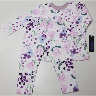 Bộ đồ hoa bé gái 100% cotton hãng mia