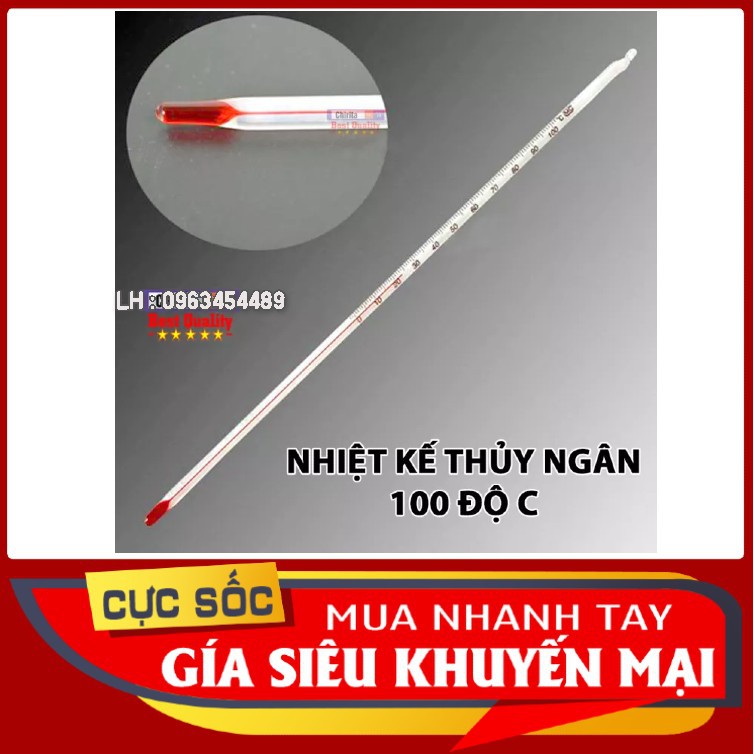 Nhiệt kế đo nước 100 độ C