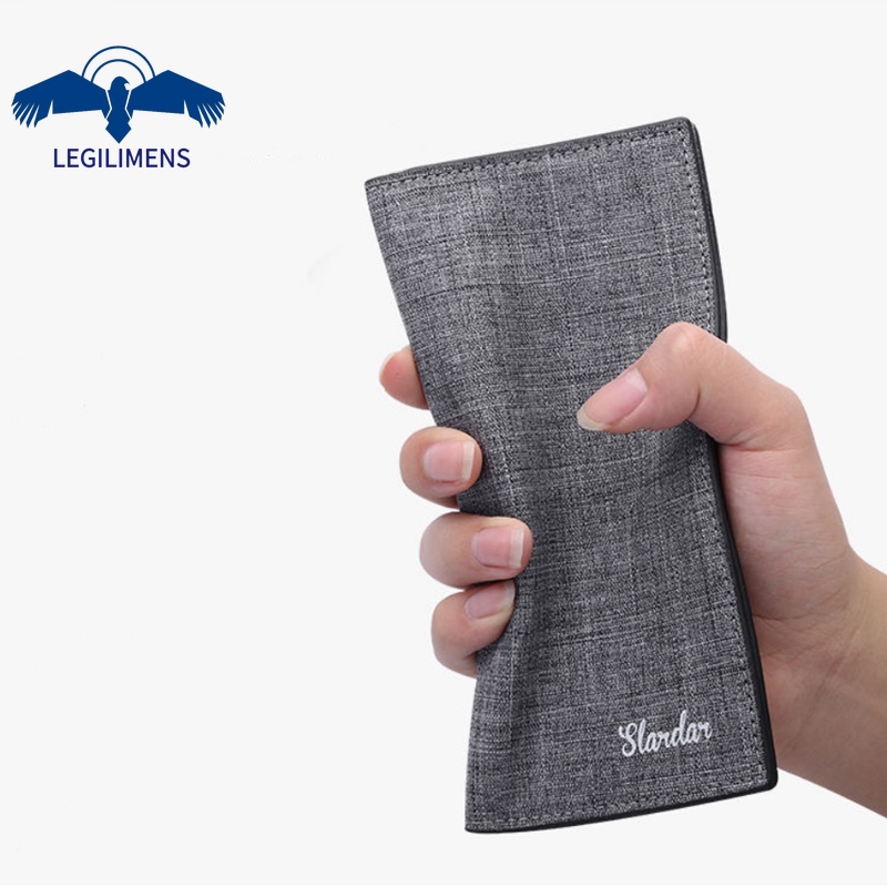 Ví Dài Vải Canvas Thời Trang Cho Nam|Nhà Hát Lục Địa