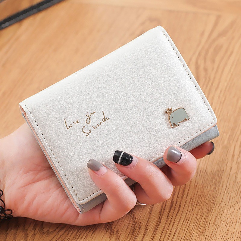 Ví nữ Hagu cầm tay Voi xinh So much dễ thương phong cách Ulzzang
