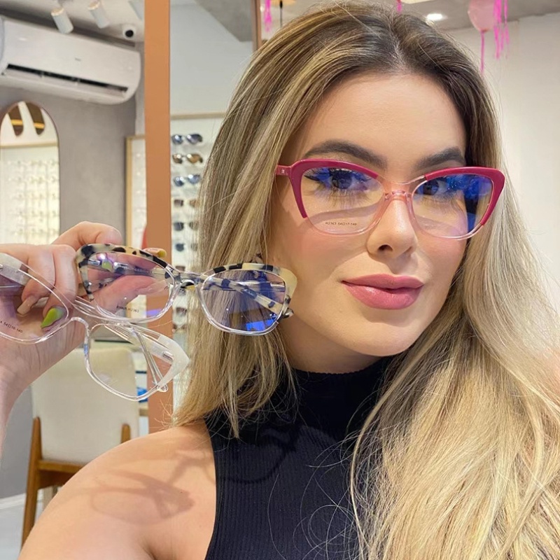 Kính Mát TR90 Chống Ánh Sáng Xanh Thời Trang Retro Cá Tính