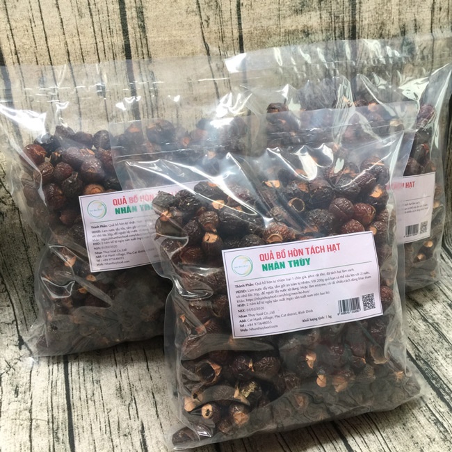 Quả bồ hòn tách hạt - Loại chọn lọc hiệu Nhân Thùy 1kg