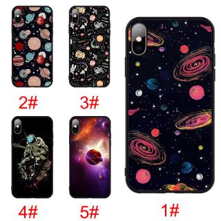 Ốp Lưng TPU Mềm In Hình Các Hành Tinh Cho iPhone XS Max / XR / X / 5S / 6s /