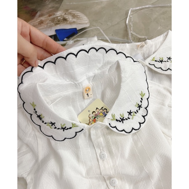 CỔ LÁ Bộ bèo cho bé mã 43055