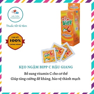 Bipp C kẹo ngậm bổ sung Vitamin C, tăng cường đề kháng, bền thành mạch gói 10 viên ngậm