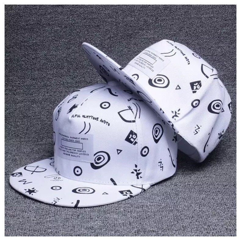 Mũ Nón Snapback Lưỡi Trai mũ rộng vành phong cách hip hop, chống nắng, thời trang, phong cách Hàn Quốc