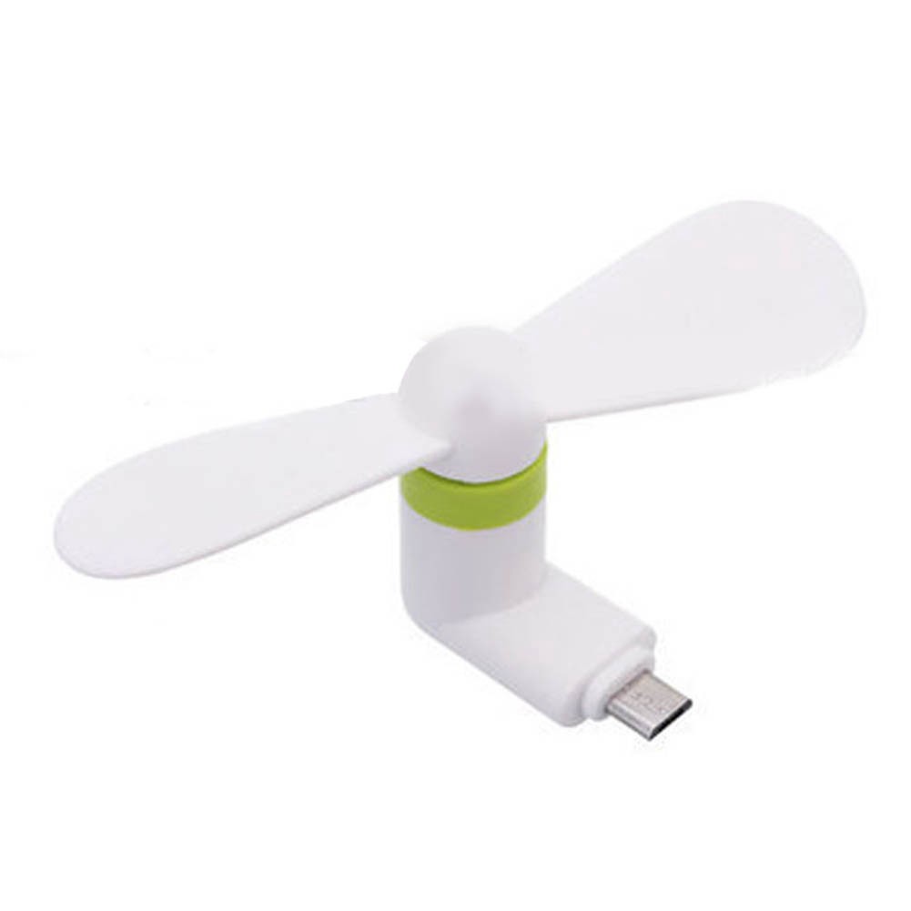 Summer Mini Portable Mute OTG Micro USB Mobile Phone Air Cooling Fan for Android S12
