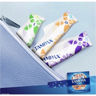 Tampon Tampax Pearl Băng Vệ sinh dạng ống của Mỹ