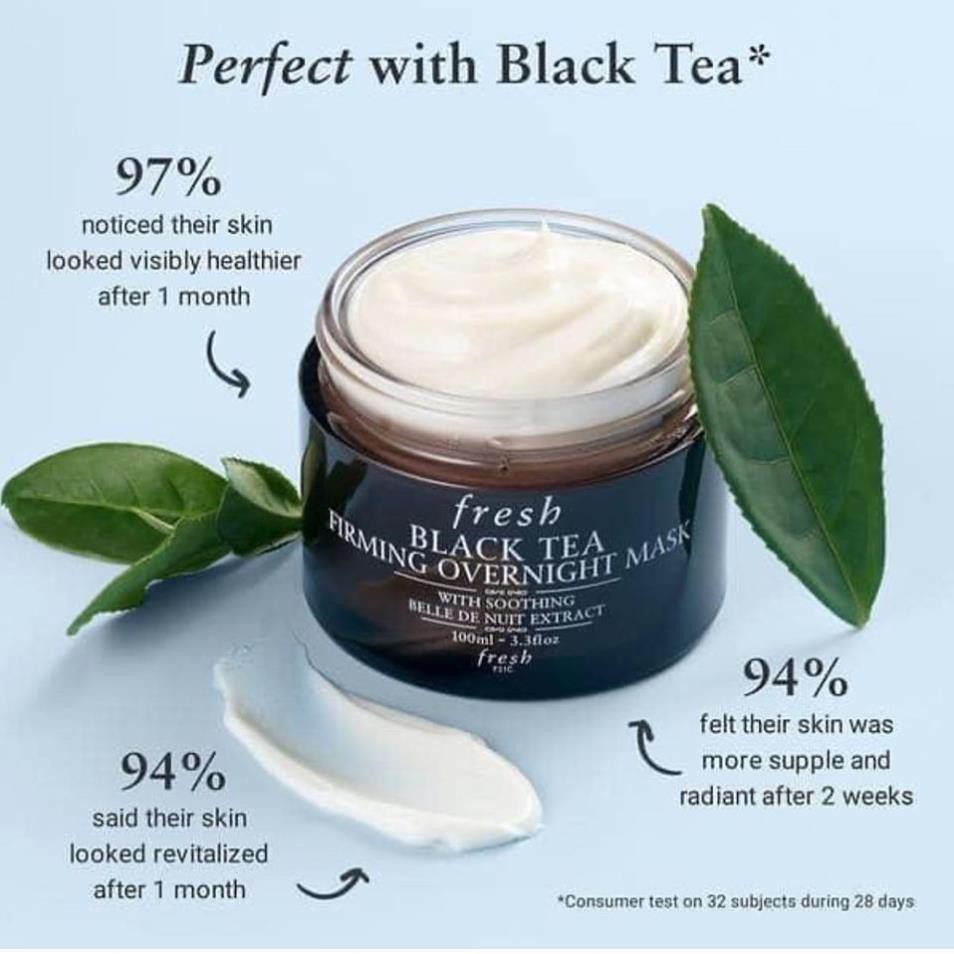 MẪU MỚI - Mặt nạ ngủ trà đen Black Tea Firming Overnight Mask 15ml Fresh