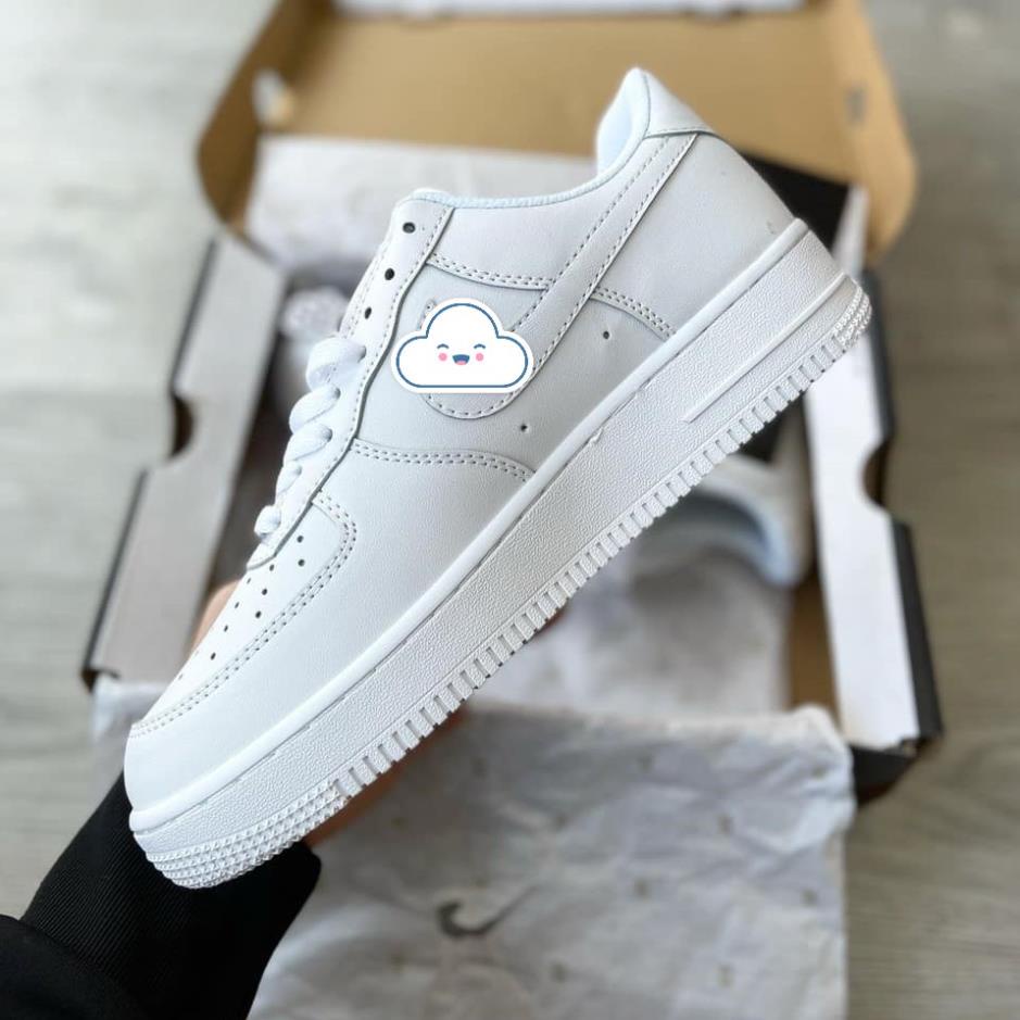 Giày thể thao air force 1 trắng, Giày sneaker AF1 trắng nam nữ siêu hot dễ phối đồ