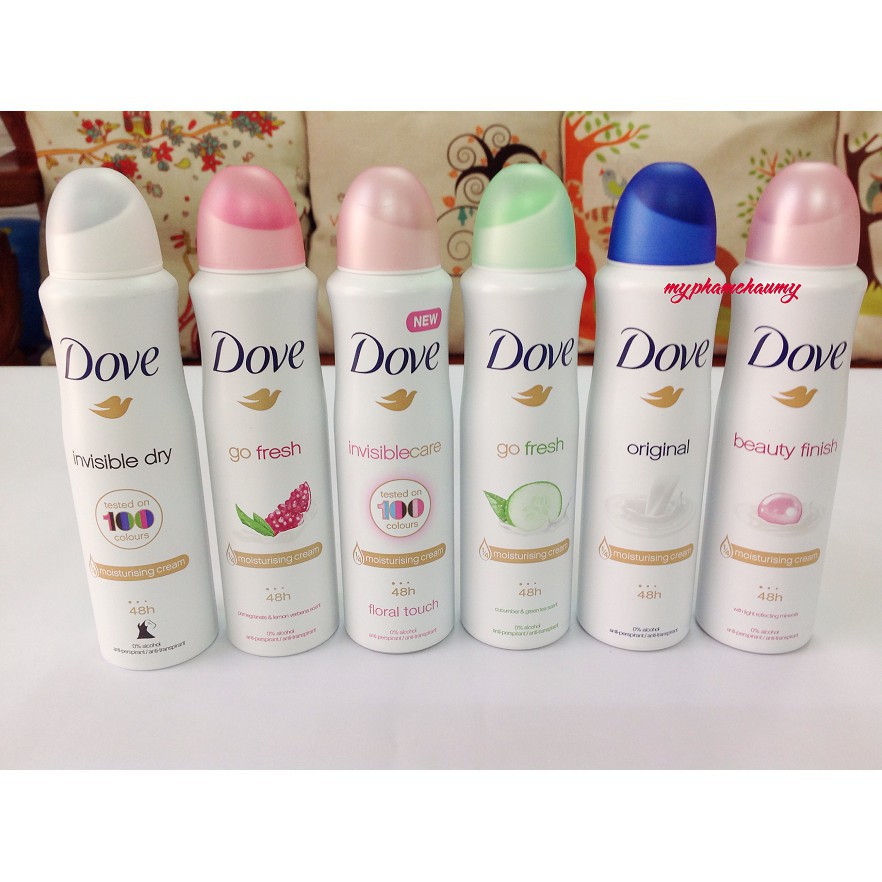 Xịt khử mùi toàn thân DOVE
