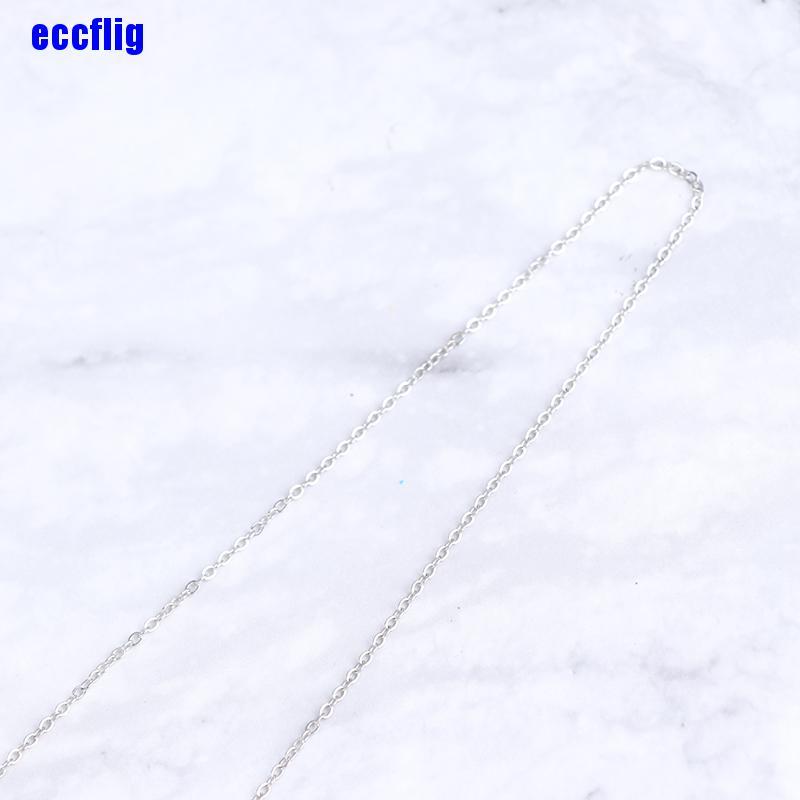 ECC 1PC Circle Strip Long Chain Necklace Collares Choker Necklace Pendants For Women