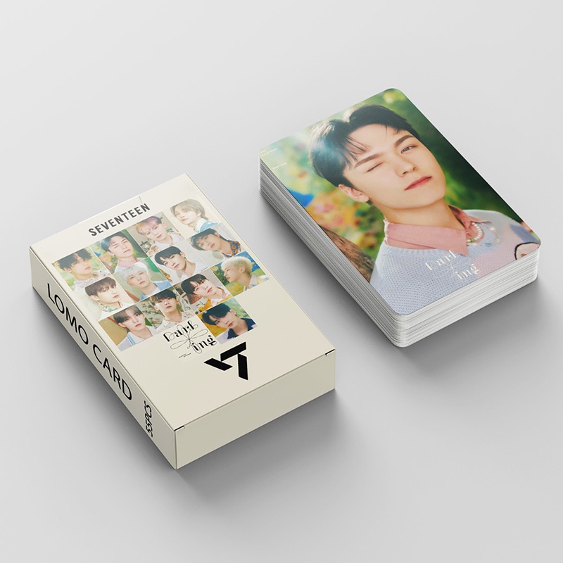 Hộp 54 Thẻ LOMO Hình Nhóm Nhạc SEVENTEEN