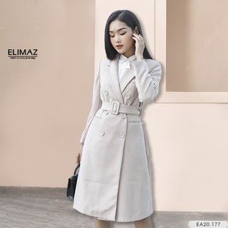 Áo Măng Tô Nữ Cao Cấp Elimaz Có Đai, Mã EA20.177