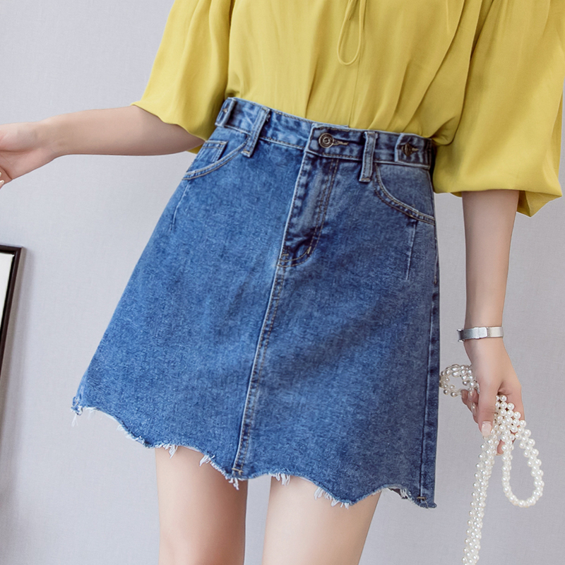 Chân Váy Denim Thời Trang Mùa Hè Phong Cách Hàn Quốc | BigBuy360 - bigbuy360.vn