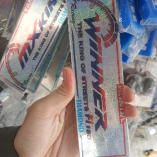 Bảng tên xe máy ( tặng kèm pass ốc )