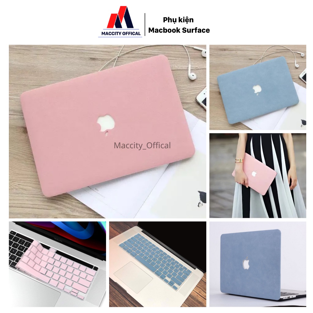 (Update M1) 5in1 COMBO ỐP MACBOOK, CASE MACBOOK + PHỦ PHÍM CHO MACBOOK, MỎNG NHẸ CHỐNG XƯỚC, CHỐNG VA ĐẬP CHO MÁY