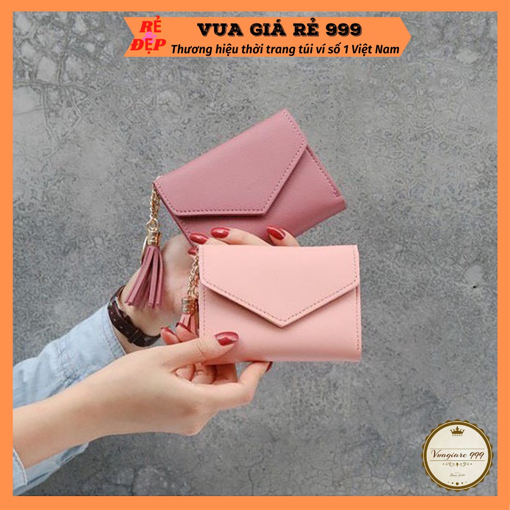 Ví nữ mini ngắn cầm tay đẹp cute nhỏ gọn bỏ túi thời trang cao cấp giá rẻ  VN08 | WebRaoVat - webraovat.net.vn