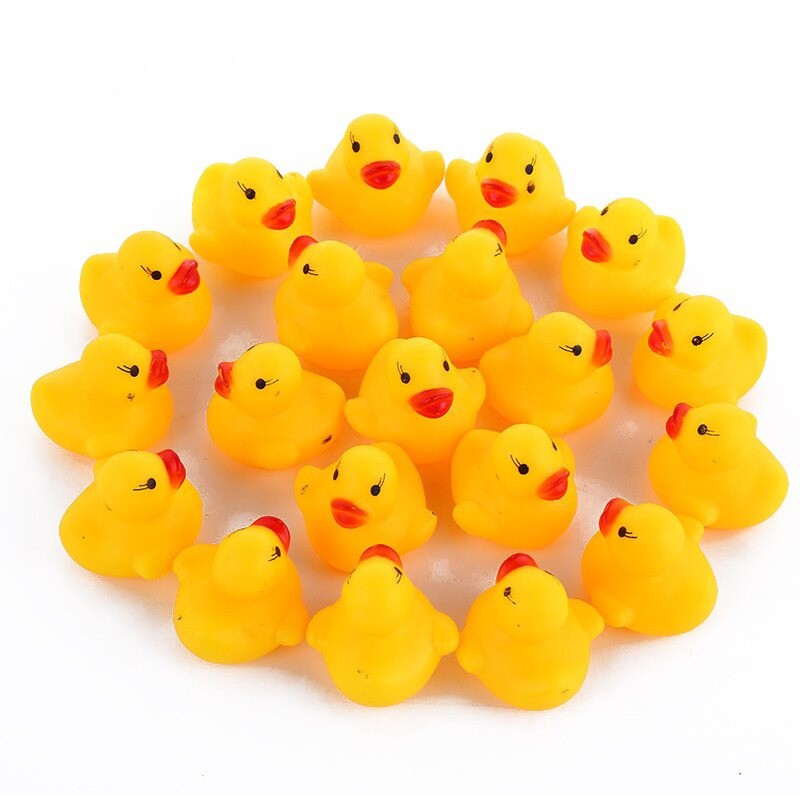 Đồ Chơi Cho Chó Mèo Con Vịt Vàng Cao Su Size Bé Bóp Kêu Chíp Chíp Gặm Ngứa Răng - Bobo Pet Shop Hà Nội