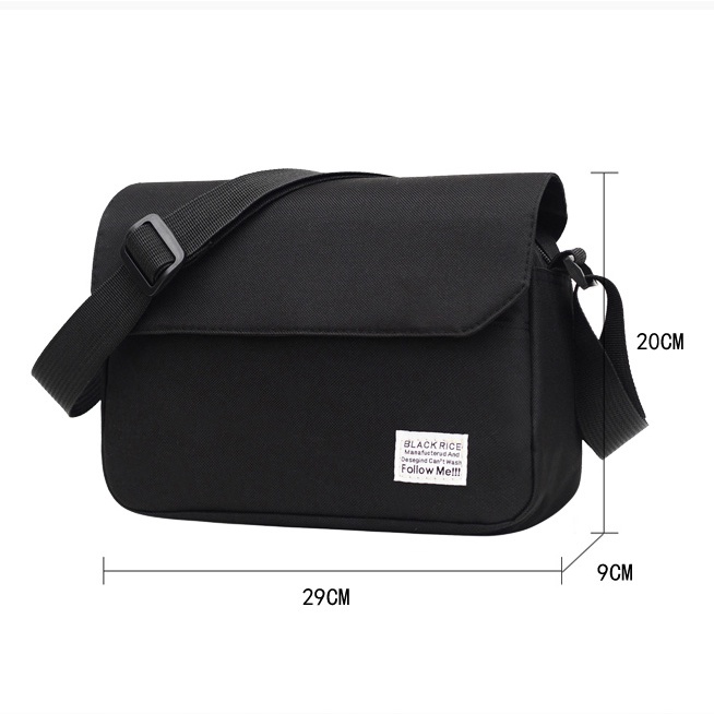 Túi đeo chéo nam nữ unisex Hàn Quốc, Túi đeo chéo thời trang vải Canvas độ bền cao - Lana | BigBuy360 - bigbuy360.vn