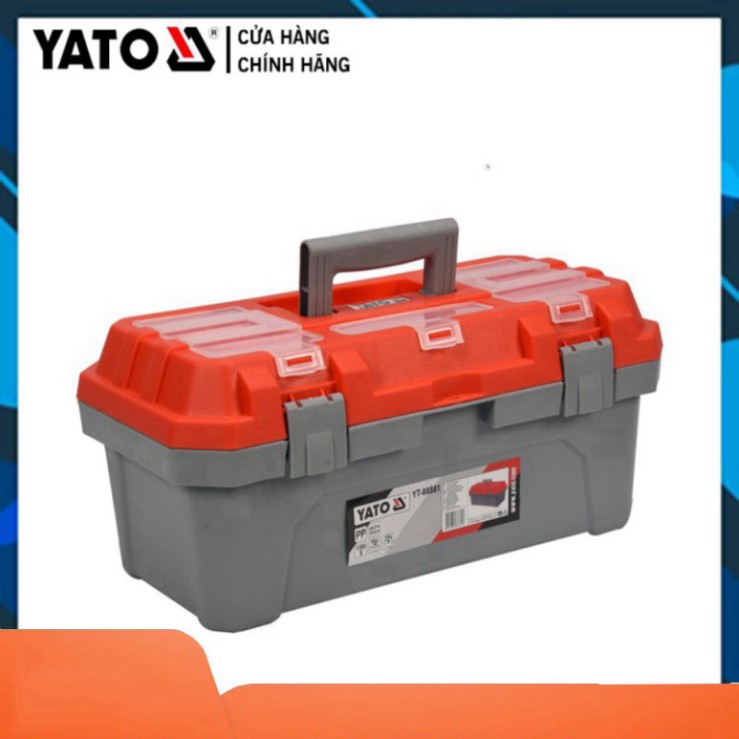 (xả kho) Hộp đựng đồ nghề bằng nhựa Yato YT-88881