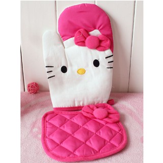 Găng tay bếp Hello Kitty xinh xắn