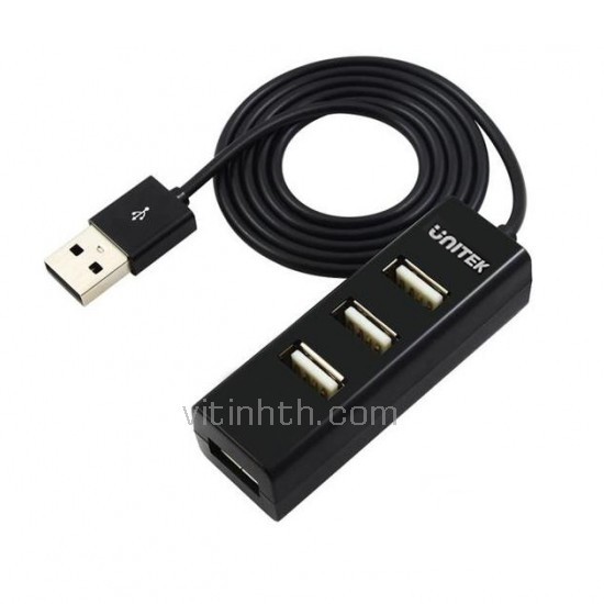 [ thuytien ]Hub USB 4 cổng UNITEK chính hãng - Bộ chia thêm cổng USB - THComputer Q11 (Giao màu ngẫu nhiên)*NK032