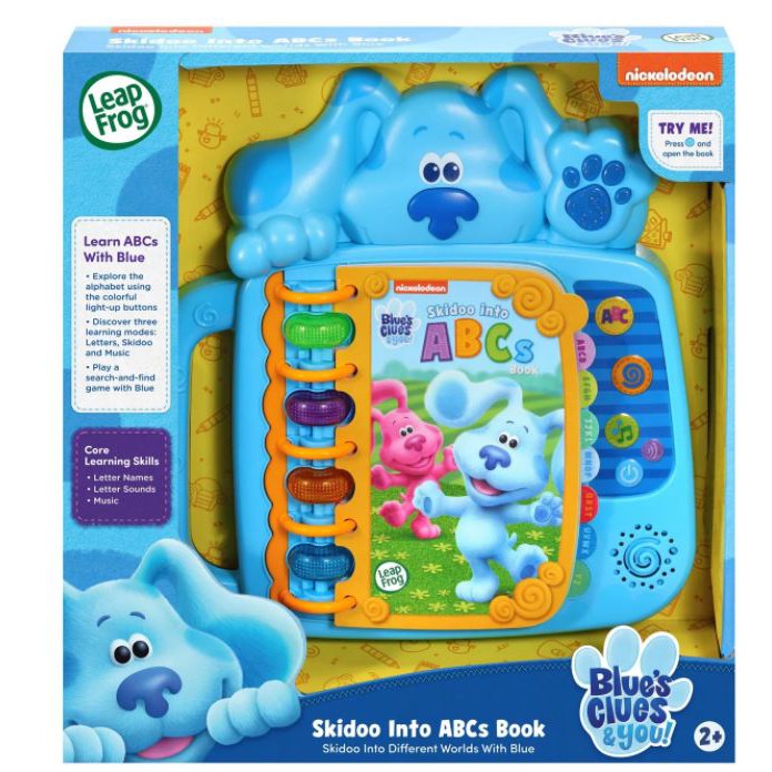 Sách cảm ứng Bảng chữ cái ABC - Leapfrog Blue's Clues & You! Skidoo