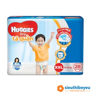 Bỉm quần huggies l38/m42/xl34/xxl38 tặng 4 miếng