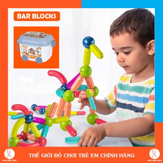 Đồ chơi lắp ghép nam châm, xếp hình nam châm cho bé