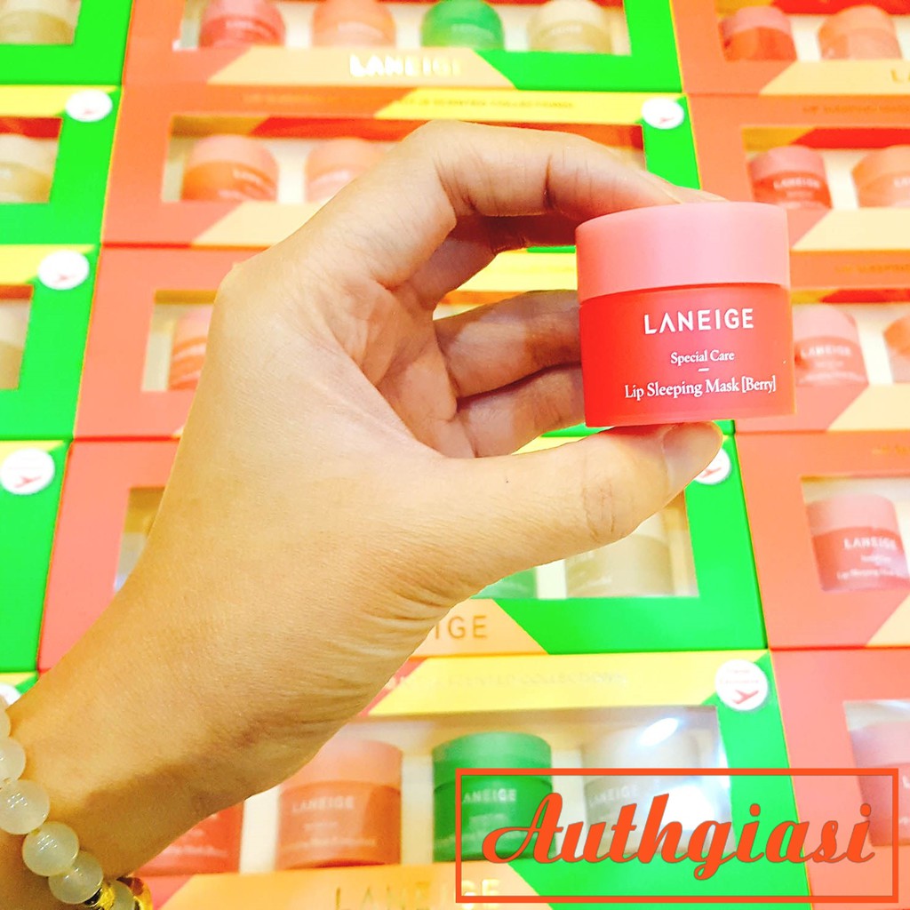 [Chính hãng 100%] Mặt nạ ngủ môi Laneige mini 3g và 8g dưỡng ẩm và phục hồi môi thâm | BigBuy360 - bigbuy360.vn