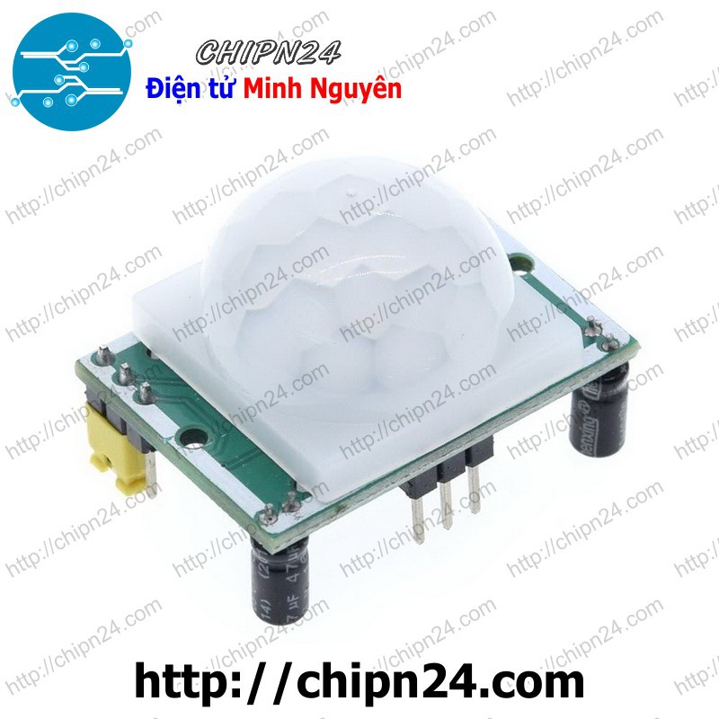 [1 CÁI] Module Cảm biến Thân Nhiệt Chuyển Động PIR HC-SR501