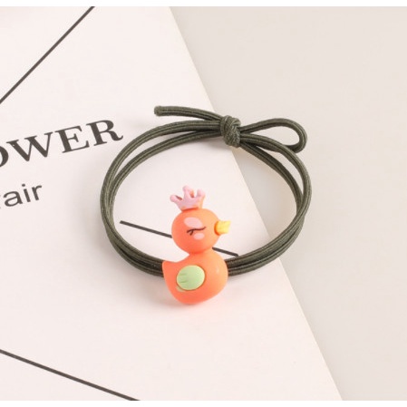 Thun Cột Tóc Con Zịt Vương Miệng Cho Bạn Gái