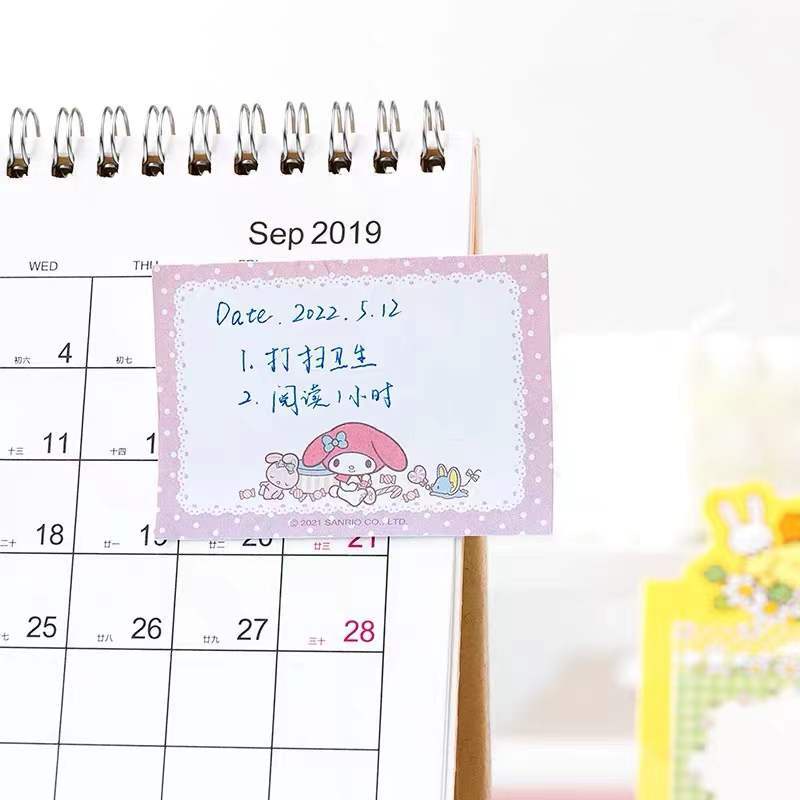 SANRIO Sổ Tay Ghi Chú Họa Tiết Hoạt Hình Dễ Thương Phong Cách Nhật Bản note