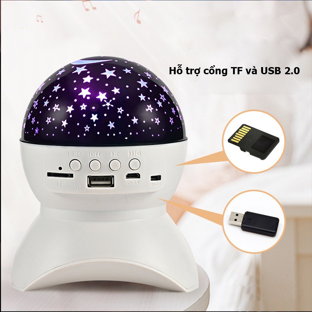 Loa Bluetooth Đèn LED [HÀNG MỚI VỀ] loa bluetooth mini Đổi Màu, 7 màu, âm thanh sắc nét