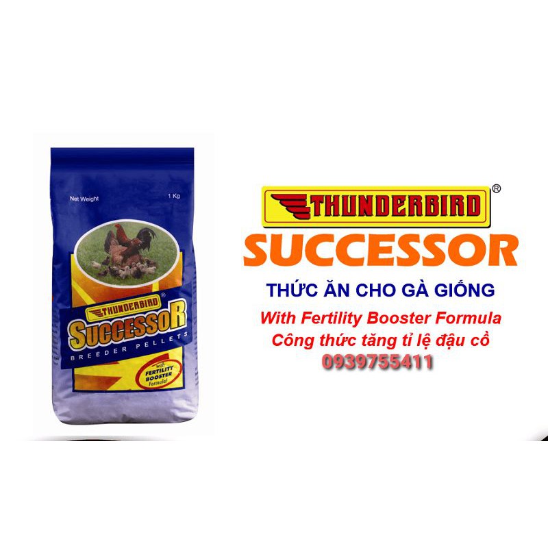 1KG Ngũ Cốc Cho Gà Đá Ngũ Cốc Gà mẹ Thức Ăn Gà Chọi Thunderbird Successor cám gà phi mẹ Thunderbird Successor