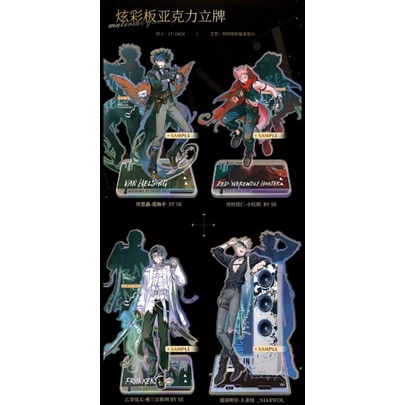 Mô hình standee jjk hologram ver "Monster"