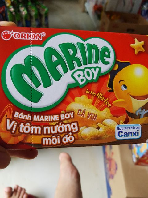 BÁNH MARINE BOY ORION 100G